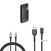 Airtree 10000mAh 22.5W Lithium-Polymer Power Bank Triple Output Fast Charging, Black, Type-C Cable Included Airtree 10000mAh 22.5W Lithium-Polymer Power Bank Triple Output Fast Charging, Black, Type-C Cable Included