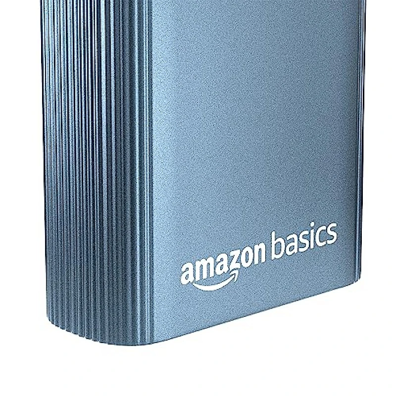 amazon basics 10000mAh 12W Lithium-Polymer Power Bank Dual Input, Dual Output Black amazon basics 10000mAh 12W Lithium-Polymer Power Bank Dual Input, Dual Output Black