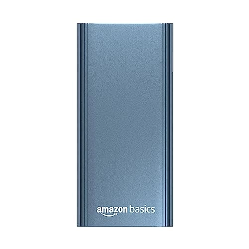 amazon basics 10000mAh 12W Lithium-Polymer Power Bank Dual Input, Dual Output Black amazon basics 10000mAh 12W Lithium-Polymer Power Bank Dual Input, Dual Output Black