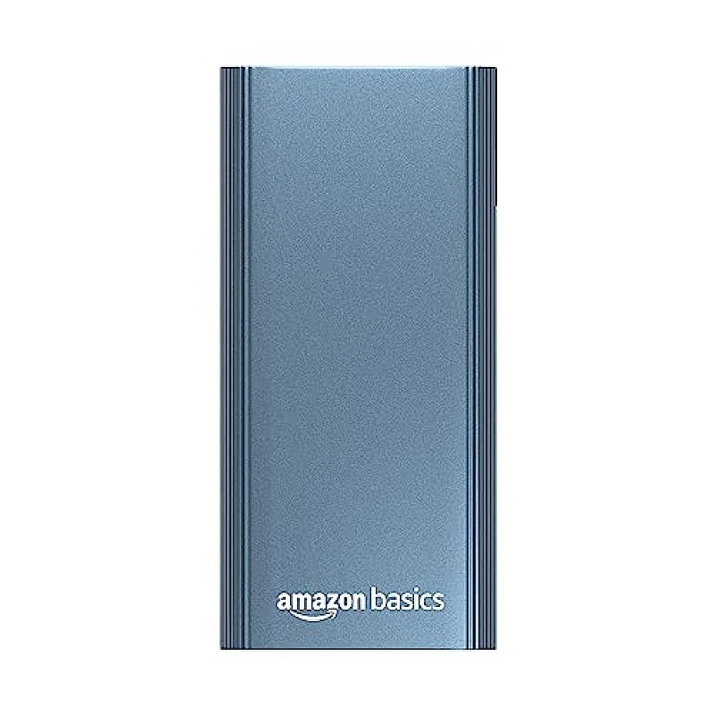 amazon basics 10000mAh 12W Lithium-Polymer Power Bank Dual Input, Dual Output Black amazon basics 10000mAh 12W Lithium-Polymer Power Bank Dual Input, Dual Output Black