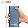 amazon basics 10000mAh 12W Lithium-Polymer Power Bank Dual Input, Dual Output Black amazon basics 10000mAh 12W Lithium-Polymer Power Bank Dual Input, Dual Output Black