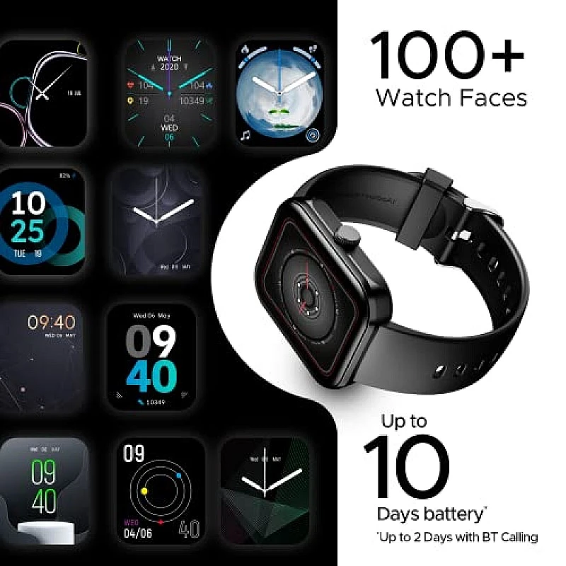 boAt Ultima Call Max Smart Watch with 2" Big HD Display, Advanced BT Calling, 100 (Active Black) boAt Ultima Call Max Smart Watch with 2" Big HD Display, Advanced BT Calling, 100 (Active Black)