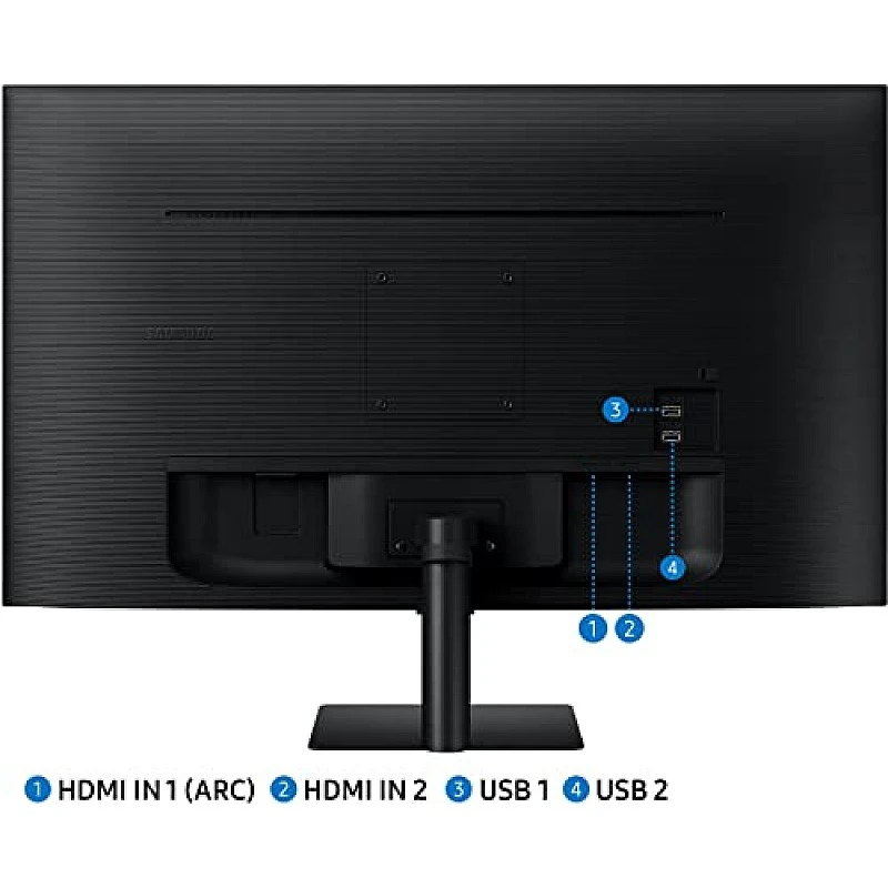 Samsung 27-Inch LCD M5 FHD Smart Monitor, Mouse and Keyboard Control Ls27Cm500Ewxxl Black Samsung 27-Inch LCD M5 FHD Smart Monitor, Mouse and Keyboard Control Ls27Cm500Ewxxl Black