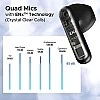 boAt Airdopes Genesis with 13MM Drivers, Quad Mics ENx™ Technology Low Latency, 54H (Active Black) boAt Airdopes Genesis with 13MM Drivers, Quad Mics ENx™ Technology Low Latency, 54H (Active Black)