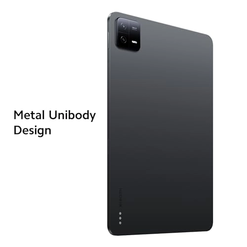 Xiaomi Pad 6 8GB,RAM 256GB Storage Qualcomm Snapdragon 870 Powered by HyperOS 144Hz Refresh Rate Grey tab