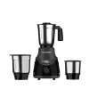 Crompton DS 500 BLK 500-Watt Mixer Grinder with Powertron Motor Motor Vent-X Technology (3 Stainless Steel Jars, Black Grey Crompton DS 500 BLK 500-Watt Mixer Grinder with Powertron Motor Motor Vent-X Technology (3 Stainless Steel Jars, Black Grey