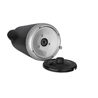 Bajaj KTP 1.7 Ltr Electric Kettle For Hot Water 1600W Double Walled Hot Water Kettle 360° Swivel Base With Cord Storage Silver