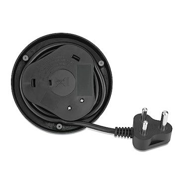 Bajaj KTP 1.7 Ltr Electric Kettle For Hot Water 1600W Double Walled Hot Water Kettle 360° Swivel Base With Cord Storage Silver
