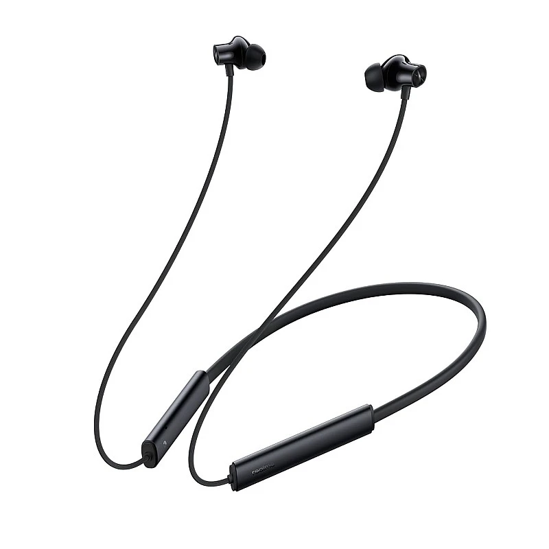 realme Buds Wireless 3 in-Ear Bluetooth Neckband 30dB ANC, Spatial Audio Up to 40 Hours Playback Black realme Buds Wireless 3 in-Ear Bluetooth Neckband 30dB ANC, Spatial Audio Up to 40 Hours Playback Black