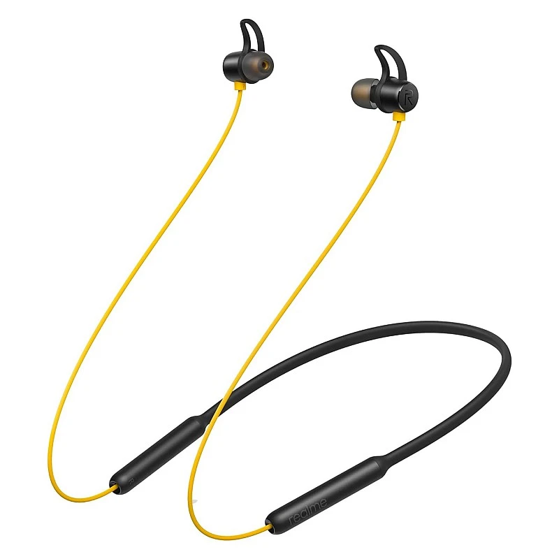 realme Buds Wireless in Ear Bluetooth Earphones with mic Playtime (Yellow) realme Buds Wireless in Ear Bluetooth Earphones with mic Playtime (Yellow)