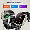 boAt Wave Elevate Smart Watch with 1.96 Display BT Calling Functional Crown Active Black boAt Wave Elevate Smart Watch with 1.96 Display BT Calling Functional Crown Active Black