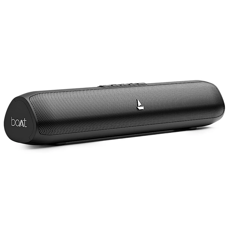 boAt Aavante Bar Groove Bluetooth 2.0 Channel Soundbar with 16 W RMS Output, Multiple Connectivity Modes (Premium Black) boAt Aavante Bar Groove Bluetooth 2.0 Channel Soundbar with 16 W RMS Output, Multiple Connectivity Modes (Premium Black)