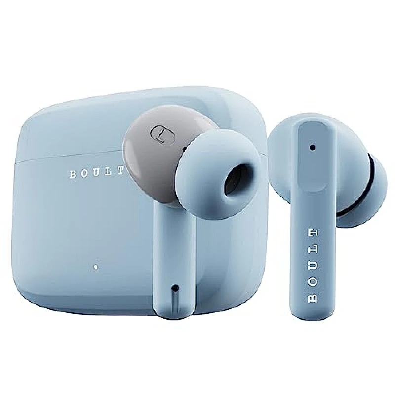 Boult Audio Z60 Truly Wireless in Ear Earbuds with 60H Playtime, 4 Mics ENC (Powder Blue) Boult Audio Z60 Truly Wireless in Ear Earbuds with 60H Playtime, 4 Mics ENC (Powder Blue)