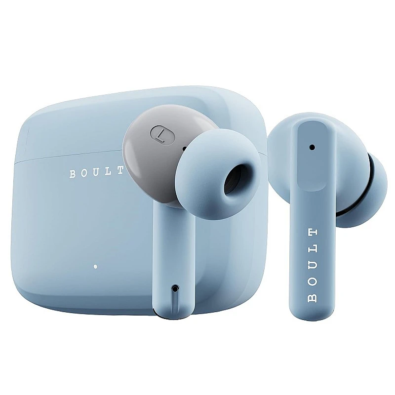 Boult Audio Z60 Truly Wireless in Ear Earbuds with 60H Playtime, 4 Mics ENC (Powder Blue) Boult Audio Z60 Truly Wireless in Ear Earbuds with 60H Playtime, 4 Mics ENC (Powder Blue)