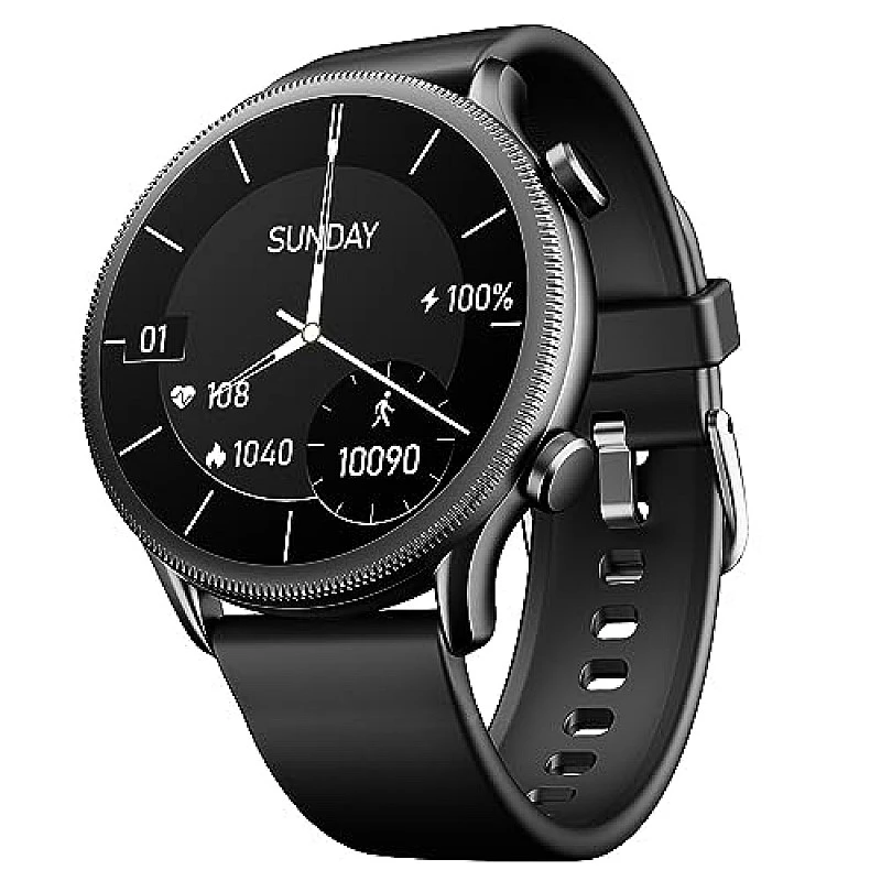 boAt Flash Plus Smart Watch with 1.39 Inch HD Display, Bluetooth Calling, 100+ Sports Mode, AI Voice Assistant Active Black boAt Flash Plus Smart Watch with 1.39 Inch HD Display, Bluetooth Calling, 100+ Sports Mode, AI Voice Assistant Active Black