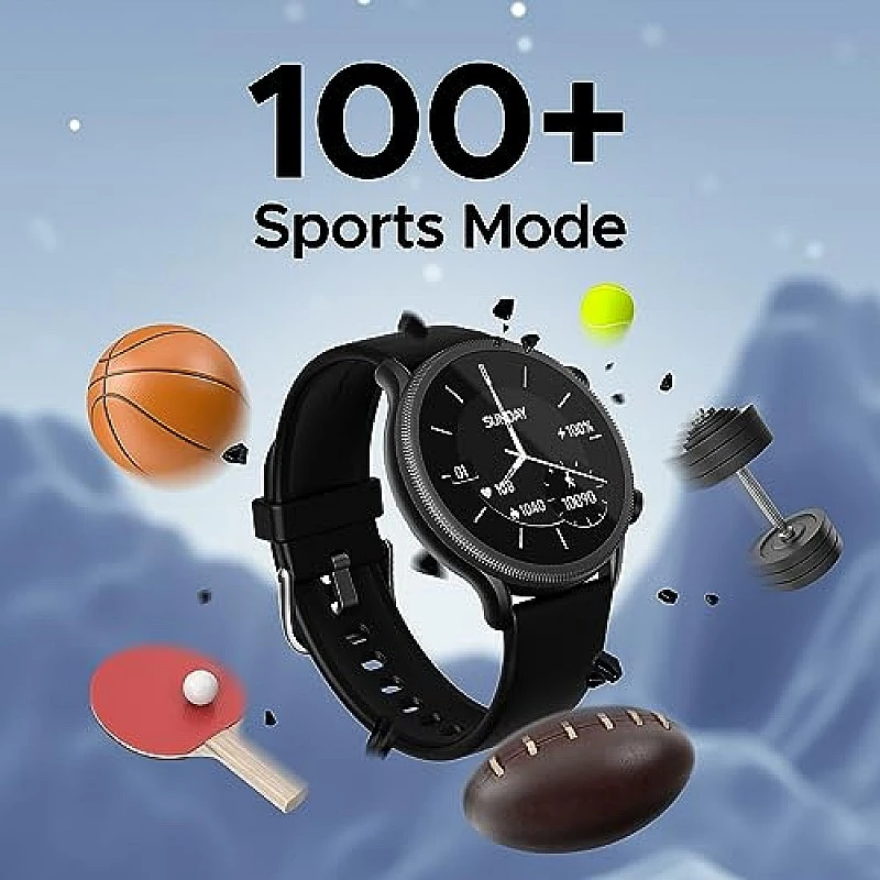 boAt Flash Plus Smart Watch with 1.39 Inch HD Display, Bluetooth Calling, 100+ Sports Mode, AI Voice Assistant Active Black boAt Flash Plus Smart Watch with 1.39 Inch HD Display, Bluetooth Calling, 100+ Sports Mode, AI Voice Assistant Active Black