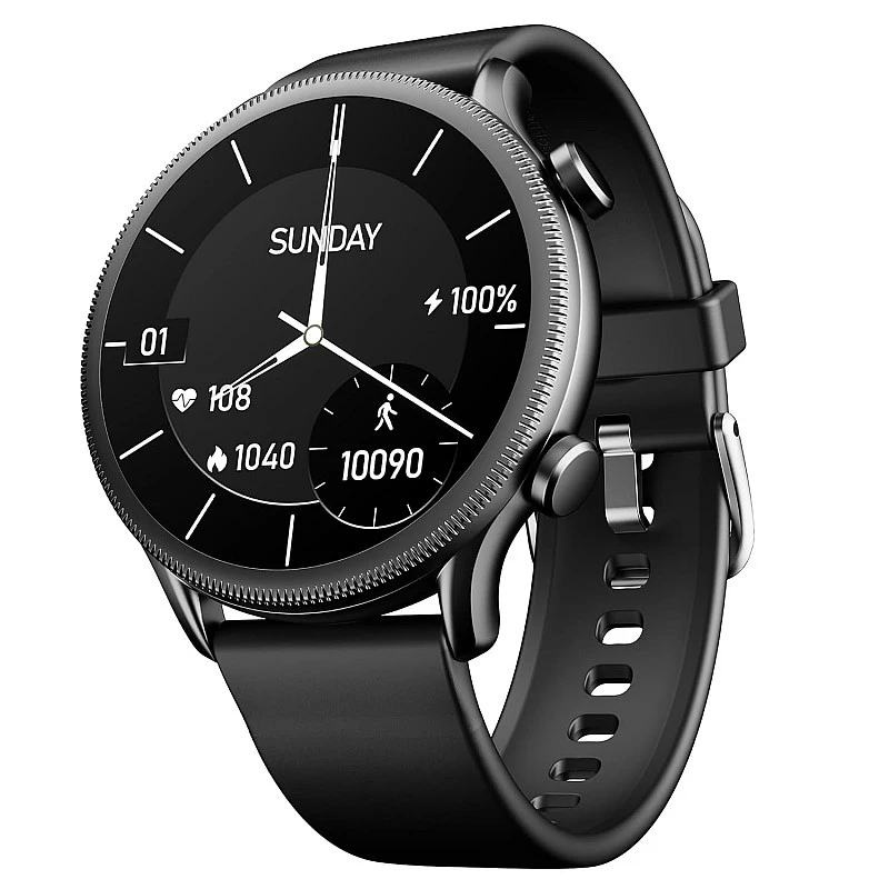 boAt Flash Plus Smart Watch with 1.39 Inch HD Display, Bluetooth Calling, 100+ Sports Mode, AI Voice Assistant Active Black boAt Flash Plus Smart Watch with 1.39 Inch HD Display, Bluetooth Calling, 100+ Sports Mode, AI Voice Assistant Active Black
