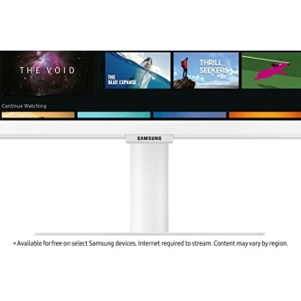 Samsung 32-inch LED 3840 x 2160 Pixels M7 4K UHD Smart Monitor LS32BM700UWXXL Black