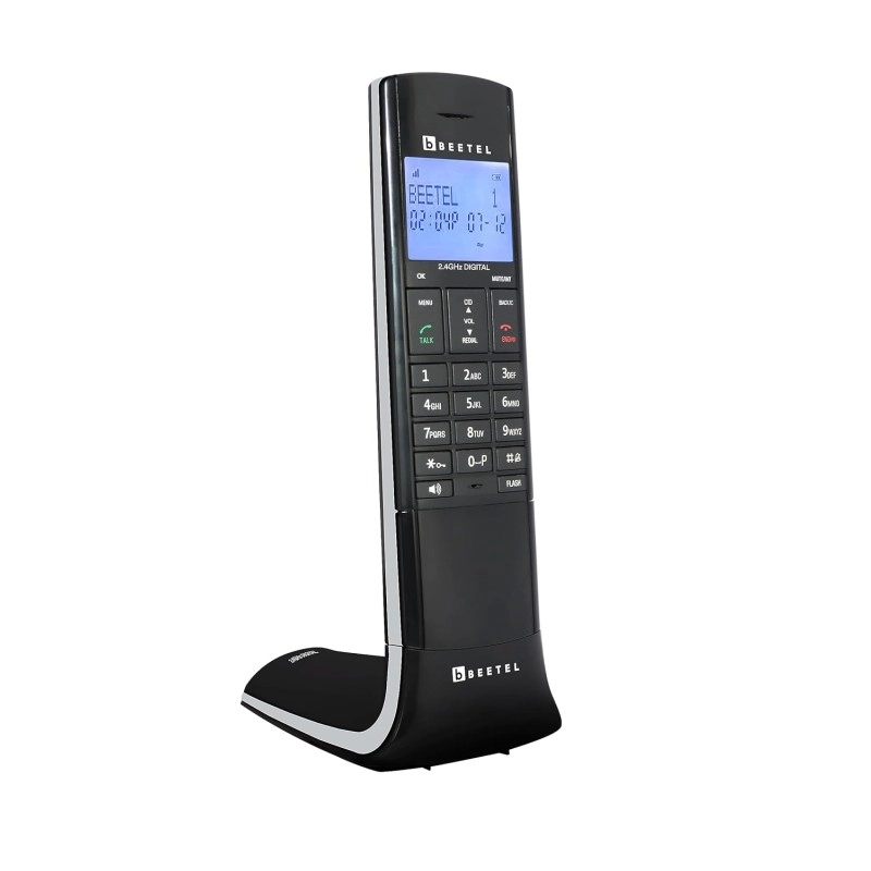 Beetel X95 Flagship Designer Cordless landline Phone Black Grey Beetel X95 Flagship Designer Cordless landline Phone Black Grey