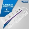 Crompton Powerbox Alpha S Linear Extension Board with 4 Universal Sockets