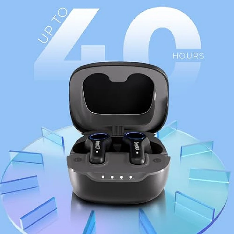 beatXP Pulse XPods Bluetooth True Wireless Ear buds with 40H Playtime Low Latency for Gaming Mode Black beatXP Pulse XPods Bluetooth True Wireless Ear buds with 40H Playtime Low Latency for Gaming Mode Black