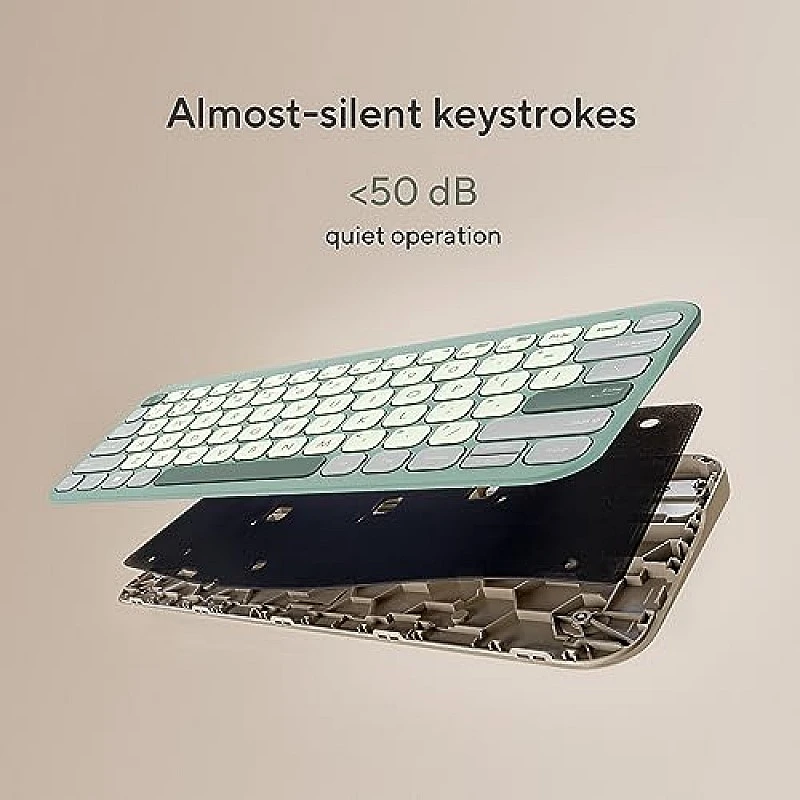 ASUS Marshmallow Kw100 Keyboard, Supports Up to 3 Devices Green Tea Latte ASUS Marshmallow Kw100 Keyboard, Supports Up to 3 Devices Green Tea Latte