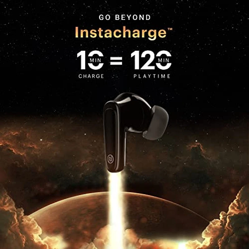 Noise Buds X Truly Wireless in-Ear Earbuds with ANC(Upto 25dB), 35H Playtime, Quad Mic with ENC, (Carbon Black) Noise Buds X Truly Wireless in-Ear Earbuds with ANC(Upto 25dB), 35H Playtime, Quad Mic with ENC, (Carbon Black)