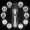Beardo Chrome Beast Multipurpose Trimmer Set For Men  40,Length Settings  6 attachments