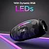 boAt Stone 1800 Bluetooth Speaker with 90 W RMS Sound, RGB LEDs, EQ Modes Camo Black boAt Stone 1800 Bluetooth Speaker with 90 W RMS Sound, RGB LEDs, EQ Modes Camo Black