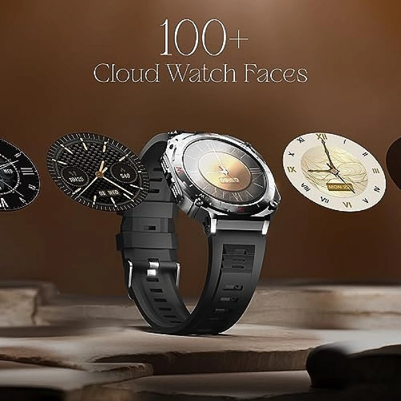 boAt Enigma X500 Smart Watch 1.43 Inch AMOLED Display, Bluetooth Calling Jet Black boAt Enigma X500 Smart Watch 1.43 Inch AMOLED Display, Bluetooth Calling Jet Black
