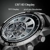 boAt Enigma Z30 with 1.39" HD Display, Bluetooth Calling Luxurious Metal Body HR SpO2Monitoring Zet Black