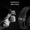 boAt Enigma Z30 with 1.39" HD Display, Bluetooth Calling Luxurious Metal Body HR SpO2Monitoring Zet Black