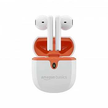 Amazon basics True Wireless in-Ear Earbuds with Mic White