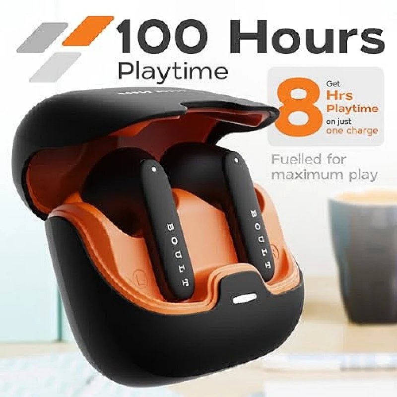 Boult Audio Z40 Pro with 100H Playtime, Quad Mic ENC in Ear Earbuds (Midnight) Boult Audio Z40 Pro with 100H Playtime, Quad Mic ENC in Ear Earbuds (Midnight)