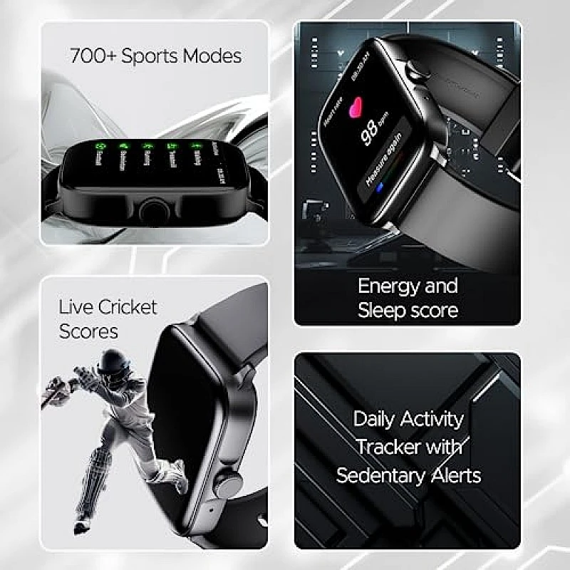 boAt Ultima Call Smart Watch with HD Display Advanced BT Calling DIY Watch Face Studio Active Black boAt Ultima Call Smart Watch with HD Display Advanced BT Calling DIY Watch Face Studio Active Black