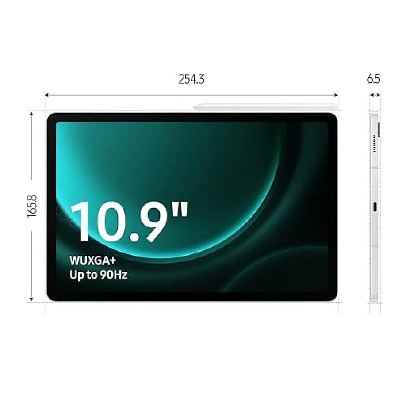 SAMSUNG Galaxy Tab S9 FE+ 8 GB RAM 128 GB ROM 12.4 Inch with Wi-Fi Only Tablet (Gray) SAMSUNG Galaxy Tab S9 FE+ 8 GB RAM 128 GB ROM 12.4 Inch with Wi-Fi Only Tablet (Gray)