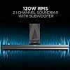 boAt Aavante Bar Rhythm Soundbar with 60W RMS Signature Sound, 2.0 Channel, Multi-Connectivity Modes Carbon Black boAt Aavante Bar Rhythm Soundbar with 60W RMS Signature Sound, 2.0 Channel, Multi-Connectivity Modes Carbon Black