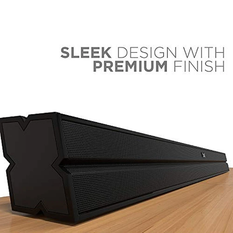 boAt Aavante Bar Rhythm Soundbar with 60W RMS Signature Sound, 2.0 Channel, Multi-Connectivity Modes Carbon Black boAt Aavante Bar Rhythm Soundbar with 60W RMS Signature Sound, 2.0 Channel, Multi-Connectivity Modes Carbon Black