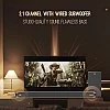 boAt Aavante Bar Rhythm Soundbar with 60W RMS Signature Sound, 2.0 Channel, Multi-Connectivity Modes Carbon Black boAt Aavante Bar Rhythm Soundbar with 60W RMS Signature Sound, 2.0 Channel, Multi-Connectivity Modes Carbon Black