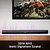 boAt Aavante Bar Rhythm Soundbar with 60W RMS Signature Sound, 2.0 Channel, Multi-Connectivity Modes Carbon Black boAt Aavante Bar Rhythm Soundbar with 60W RMS Signature Sound, 2.0 Channel, Multi-Connectivity Modes Carbon Black