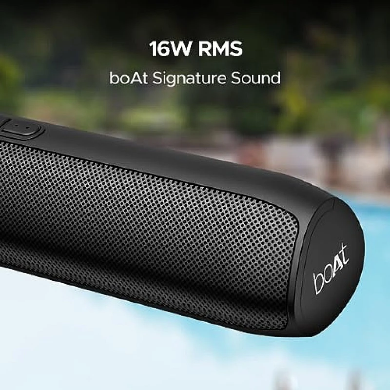 boAt Aavante Bar Rhythm Soundbar with 60W RMS Signature Sound, 2.0 Channel, Multi-Connectivity Modes Carbon Black boAt Aavante Bar Rhythm Soundbar with 60W RMS Signature Sound, 2.0 Channel, Multi-Connectivity Modes Carbon Black