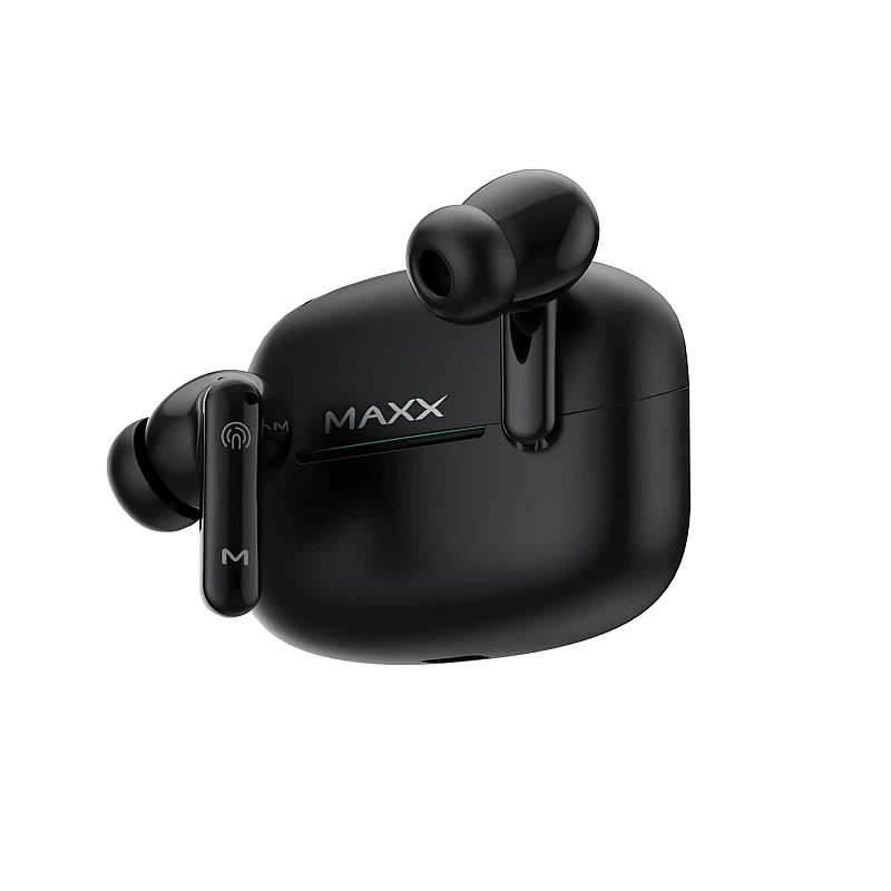 Maxx PX30 True Wireless Earbuds with Up to 50Hrs Playtime with Digital Battery Display Black Maxx PX30 True Wireless Earbuds with Up to 50Hrs Playtime with Digital Battery Display Black
