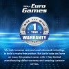 RPM Euro Games Gaming Over Ear Earphones Wired with Detachable Mic | for Mobile Phones, PC, Tablet, PS4, PS5 (Blue)