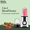 Morphy Richards 2 In 1 Blendmaster | 400W Powerful Motor | Grind, Mix, Blend Silver Black Morphy Richards 2 In 1 Blendmaster | 400W Powerful Motor | Grind, Mix, Blend Silver Black