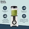 Morphy Richards 2 In 1 Blendmaster | 400W Powerful Motor | Grind, Mix, Blend Silver Black Morphy Richards 2 In 1 Blendmaster | 400W Powerful Motor | Grind, Mix, Blend Silver Black