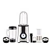 Morphy Richards 2 In 1 Blendmaster | 400W Powerful Motor | Grind, Mix, Blend Silver Black Morphy Richards 2 In 1 Blendmaster | 400W Powerful Motor | Grind, Mix, Blend Silver Black