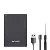 Ant Esports AESE205 2.5" Hard Drive Enclosure USB 3.1 for 2.5 Inch SSD & HDD External Hard Drive Aluminum Enclosure Support Max 6TB with UASP - Black Ant Esports AESE205 2.5" Hard Drive Enclosure USB 3.1 for 2.5 Inch SSD & HDD External Hard Drive Aluminum Enclosure Support Max 6TB with UASP - Black