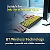 Ant Esports WKM11 Wireless Keyboard and Mouse Combo, Ultra Compact Slim Keyboard and Ergonomic Mouse for Desktop Black Cyan. Ant Esports WKM11 Wireless Keyboard and Mouse Combo, Ultra Compact Slim Keyboard and Ergonomic Mouse for Desktop Black Cyan.
