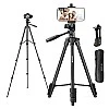 Ant Esports CATS02 Tripod 55 Inches (140 cm) with Mobile Holder and Carry Case for Smartphone & DSLR Camera Portable Lightweight Aluminium Tripod Ant Esports CATS02 Tripod 55 Inches (140 cm) with Mobile Holder and Carry Case for Smartphone & DSLR Camera Portable Lightweight Aluminium Tripod