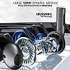 pTron Bassbuds Revv in-Ear TWS Earbuds with Mic, AI-ENC Calling, 50ms Low Latency 28Hrs Playtime Jet Black pTron Bassbuds Revv in-Ear TWS Earbuds with Mic, AI-ENC Calling, 50ms Low Latency 28Hrs Playtime Jet Black